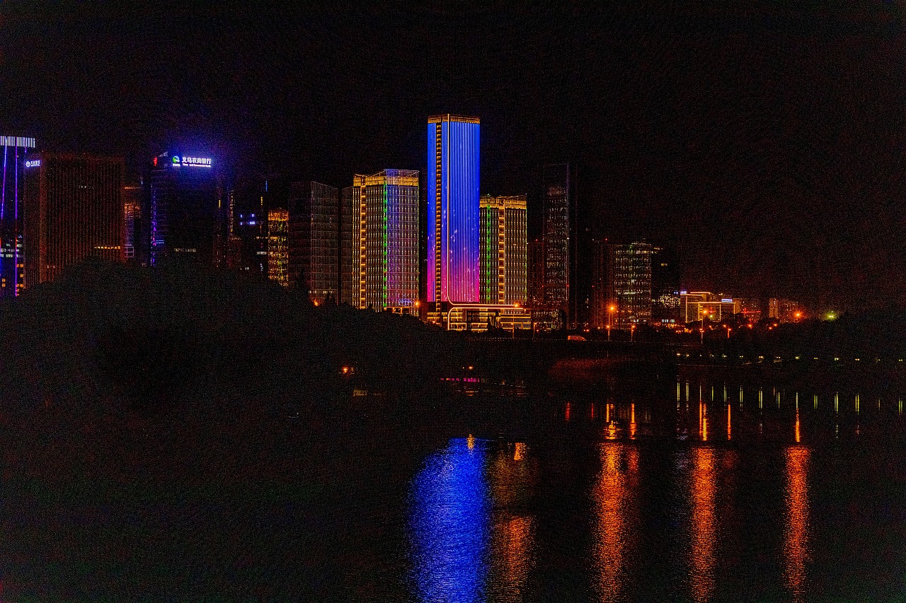 义乌夜景|摄影|风光|无感男 