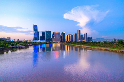 义乌夜景 无感男的镜头记录璀璨灯光